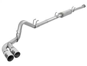 Rebel XD Series Down-Pipe Back Exhaust System 49-43096-P